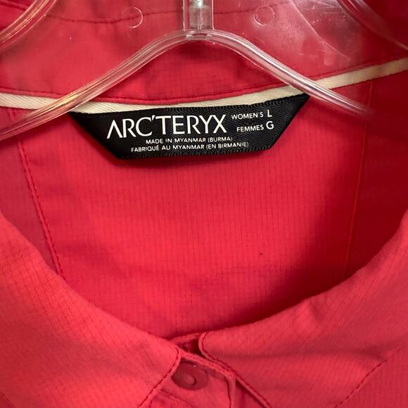 Arc'teryx Fernie Shirt Size L Performance Lightweight Hiking Fishing Camping - Picture 4 of 16